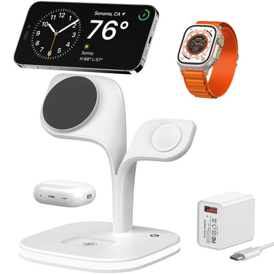 5 - in - 1 Magnetic Real Wireless For Multiple Devices0Zenova