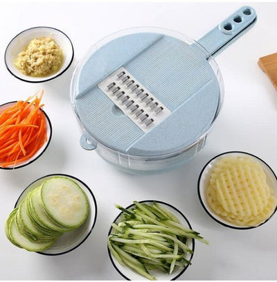 8 - in - 1 Mandoline Groentesnijder0Zenova