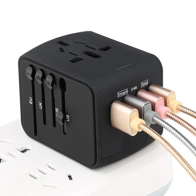 Multifunctionele 4 - poorts Oplaadstation & USB Converter0Zenova